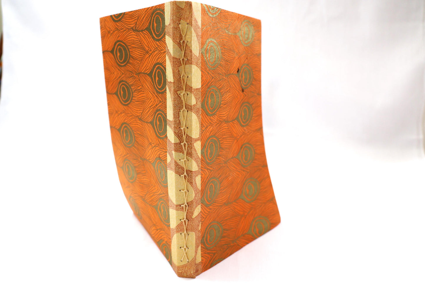 Handmade Soft Cover Journal, Exposed Stitching