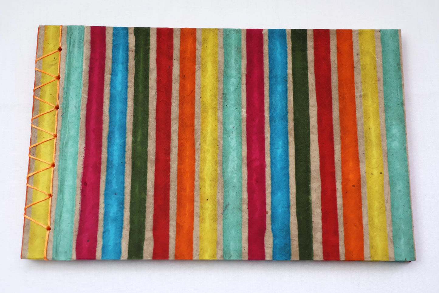 Handmade Hard Cover Notebook, Japanese Stab Binding