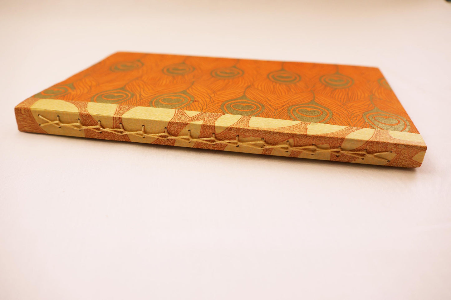 Handmade Soft Cover Journal, Exposed Stitching