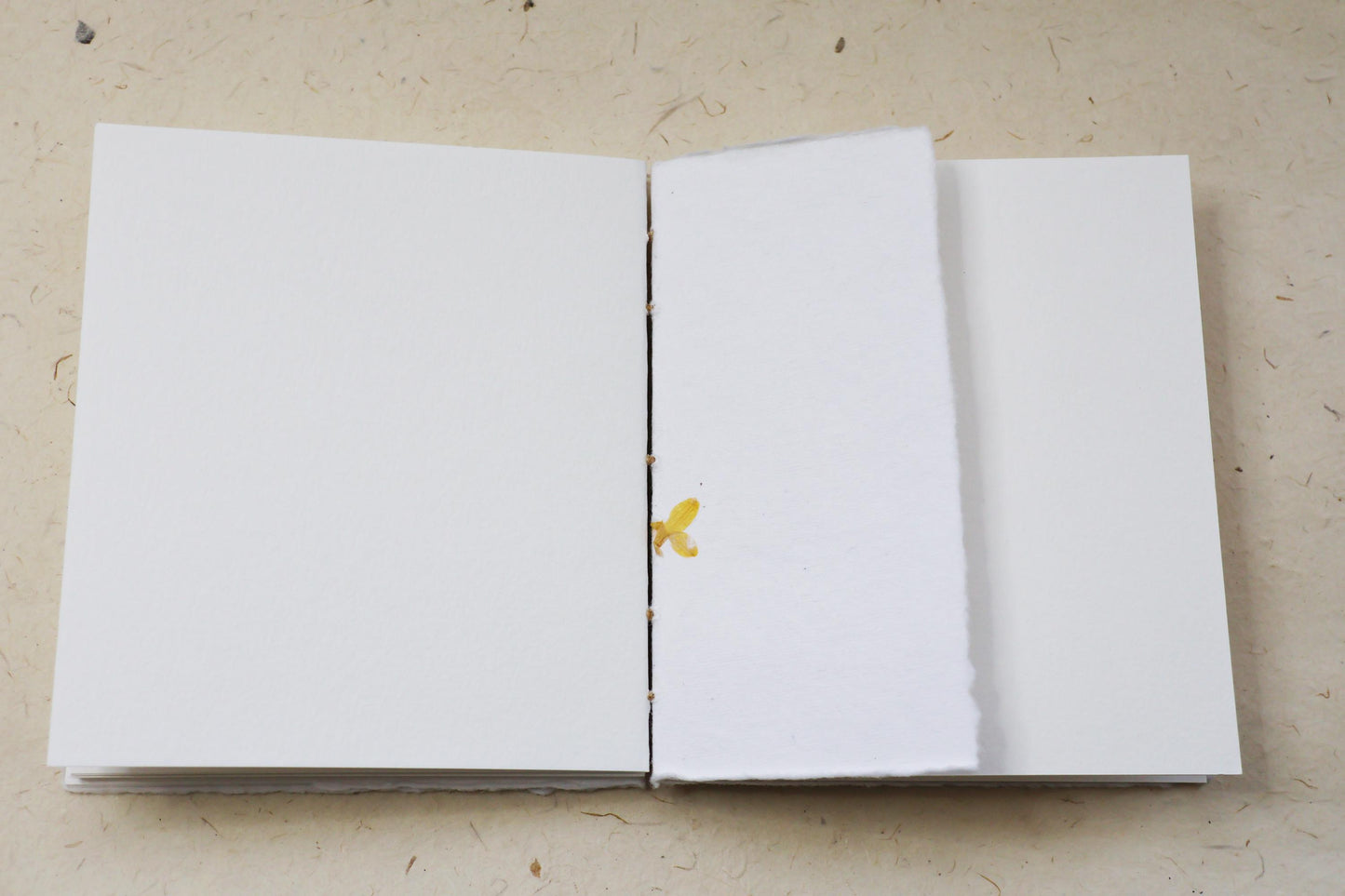 Handmade Soft Cover Journal, Coptic Stitching