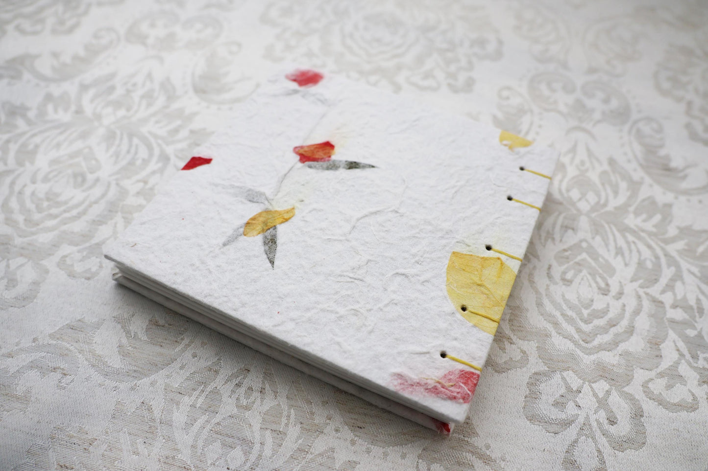Handmade Hard Cover Sketchbook, Coptic Binding