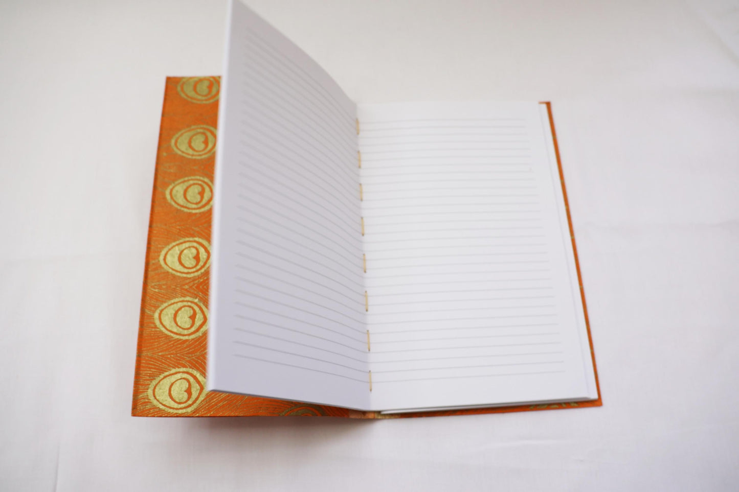 Handmade Soft Cover Journal, Exposed Stitching