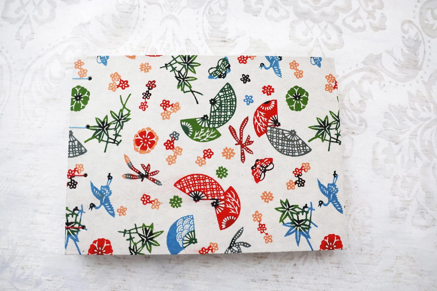 Handmade Hard Cover Sketchbook, Coptic Binding