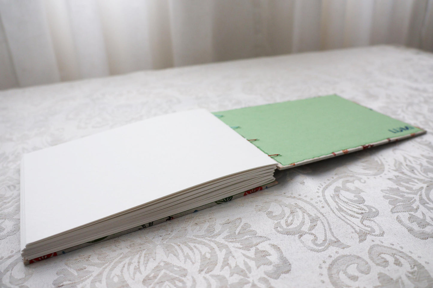 Handmade Hard Cover Sketchbook, Coptic Binding