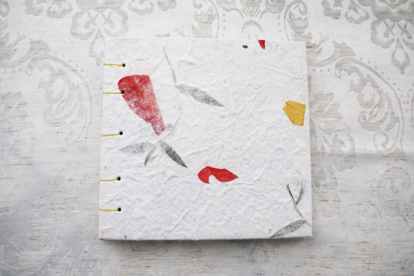 Handmade Hard Cover Sketchbook, Coptic Binding