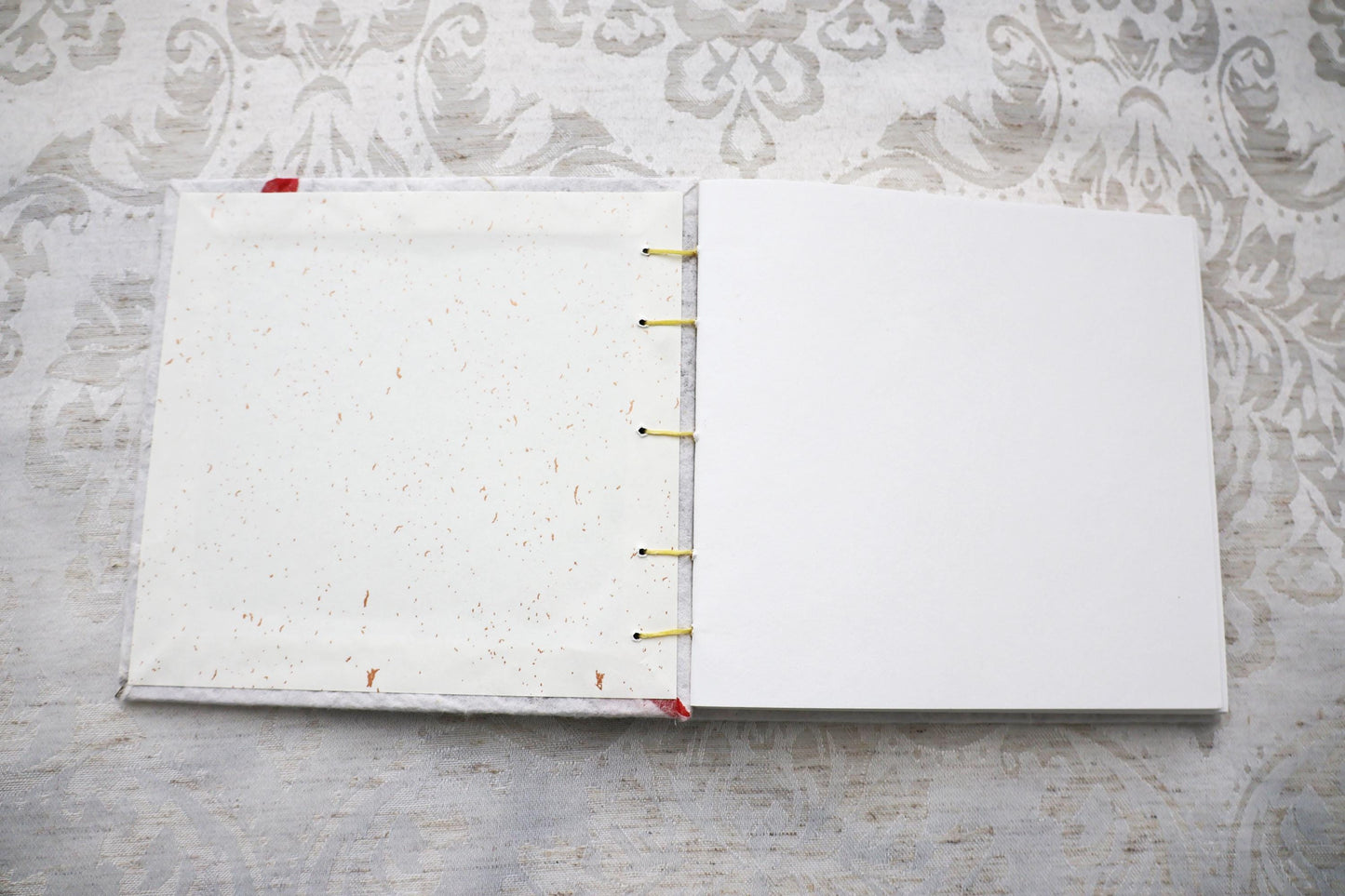 Handmade Hard Cover Sketchbook, Coptic Binding