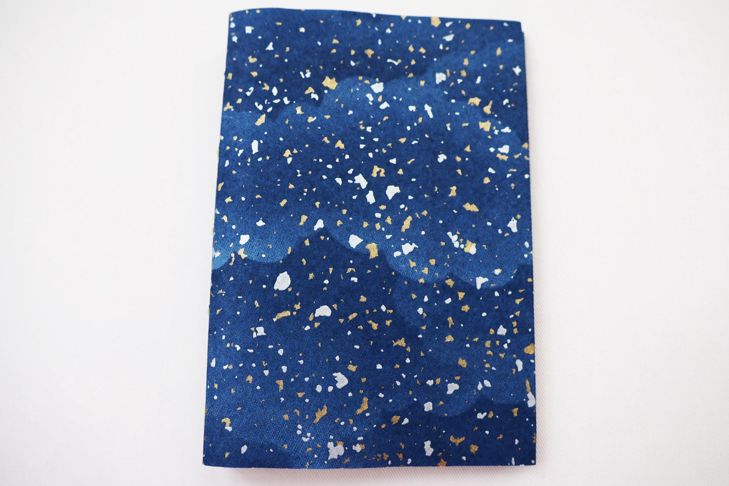 Handmade Soft Cover Journal, Diamond Exposed Stitching