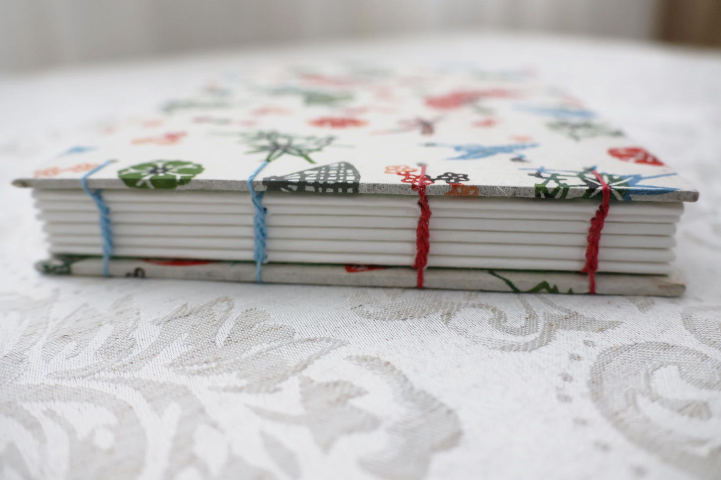 Handmade Hard Cover Sketchbook, Coptic Binding