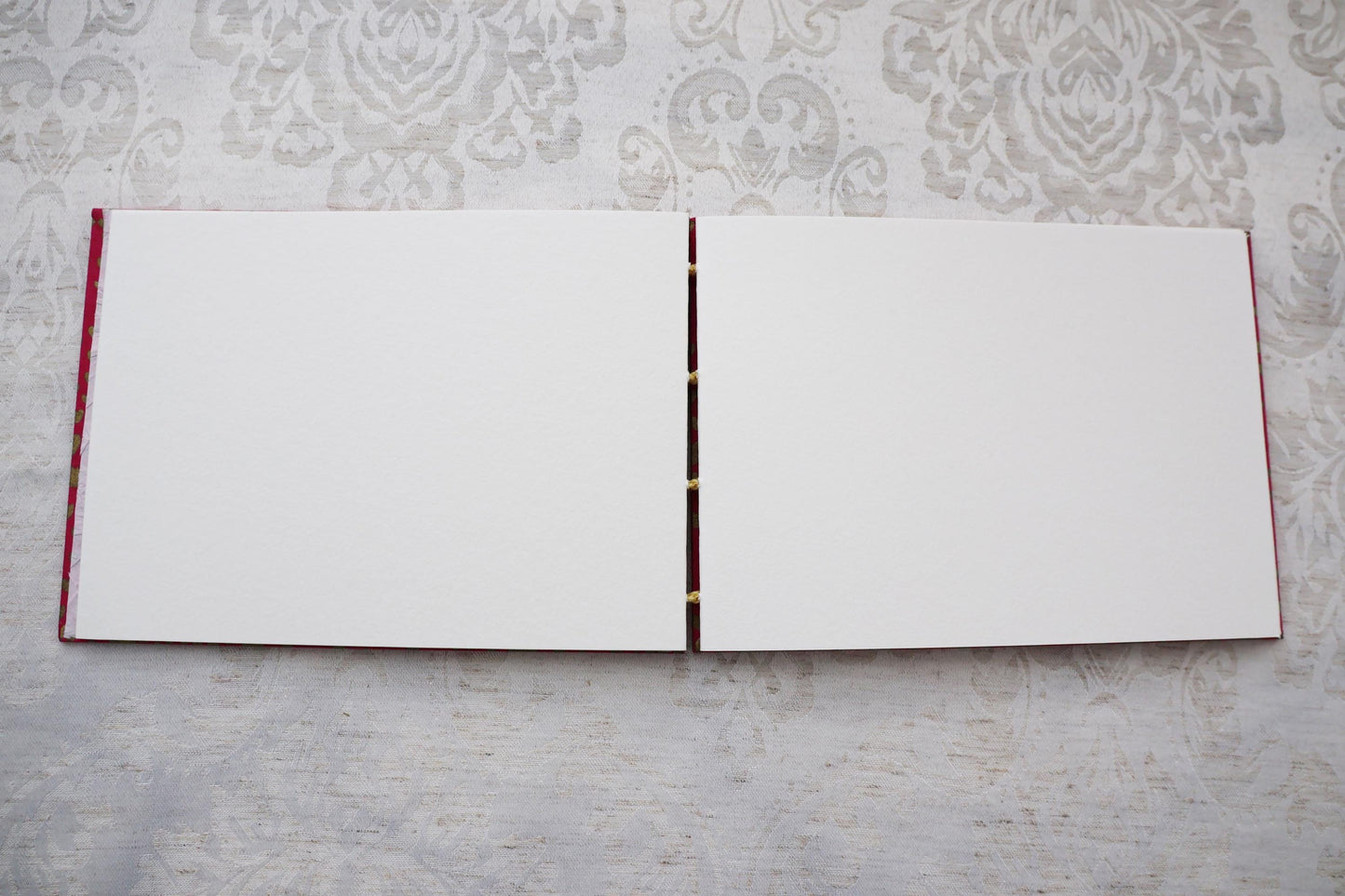 Handmade Hard Cover Sketchbook, Coptic Binding